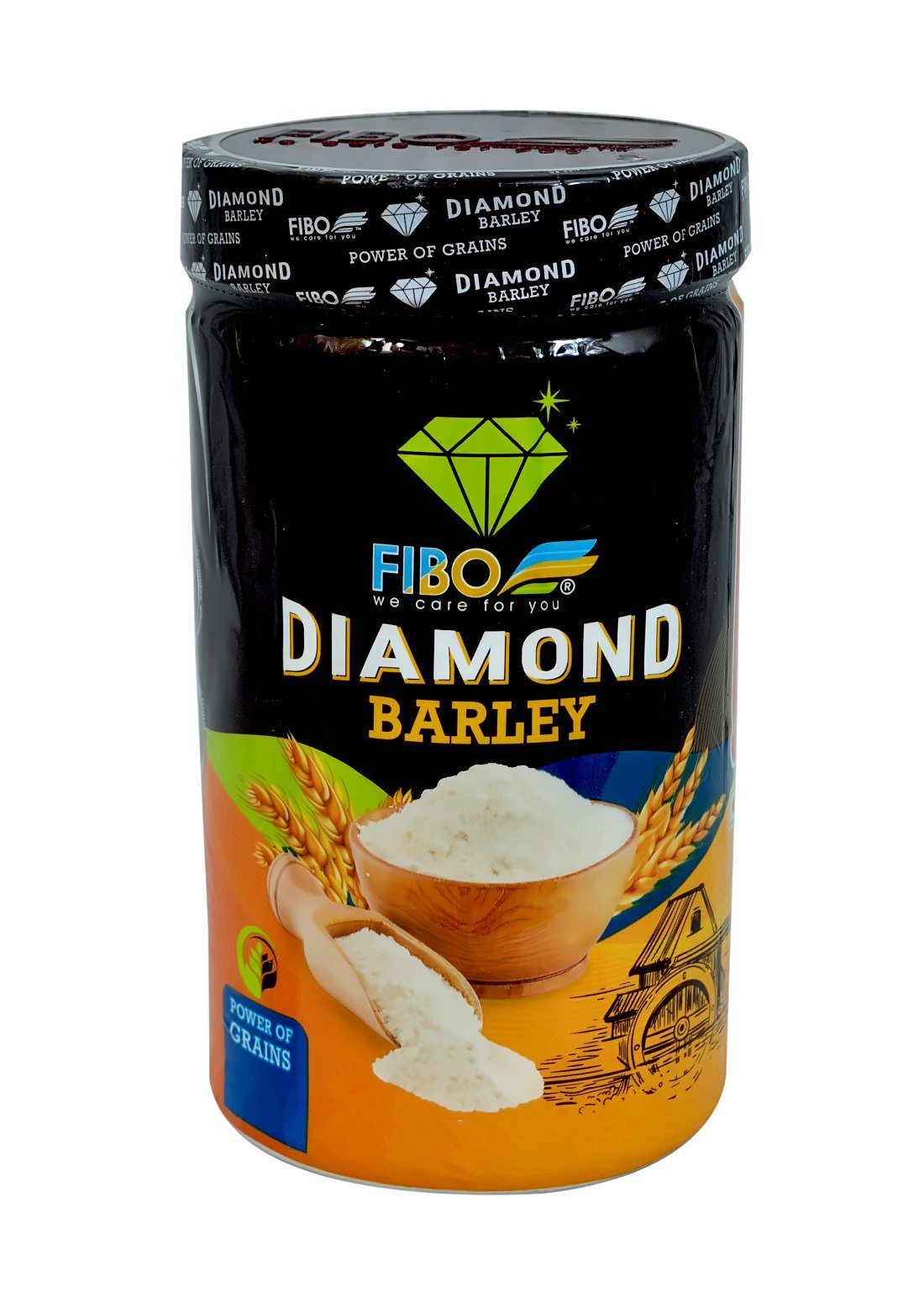 FIBO Diamond Barley jar